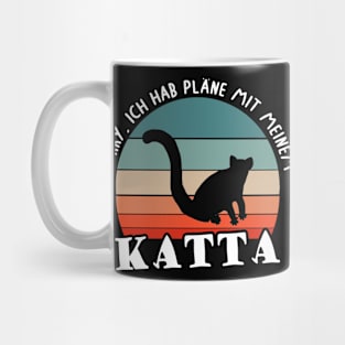 Pläne mit Katta Spruch Frauen guckender lieben Mug